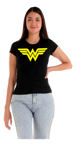 Playera Wonder Woman Mujer Maravilla Superheroina