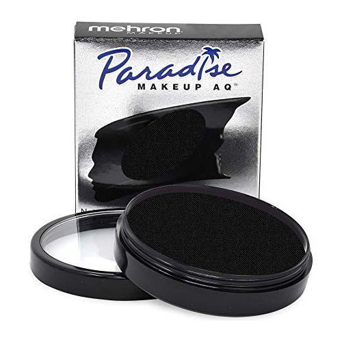 Pintura Facial Y Corporal Acuosa Mehron Paradise - Negro