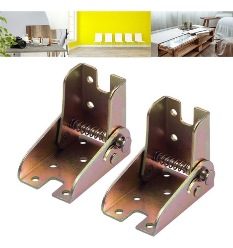 2x Autocatirios Para La Mesa De Bloqueo De Color Galvanizado