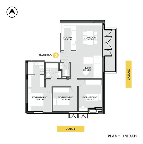 Departamento 3 Dormitorios Piso Exclusivo, En Venta  - Pichincha