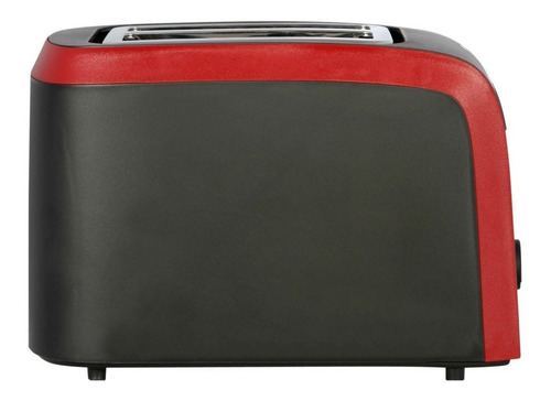 Imagen 1 de 3 de Tostadora Black+Decker TR19610 negra y roja 220V