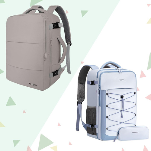 Carry On Backpack &travel Backpack Bundle,tsa Laptop Backpac