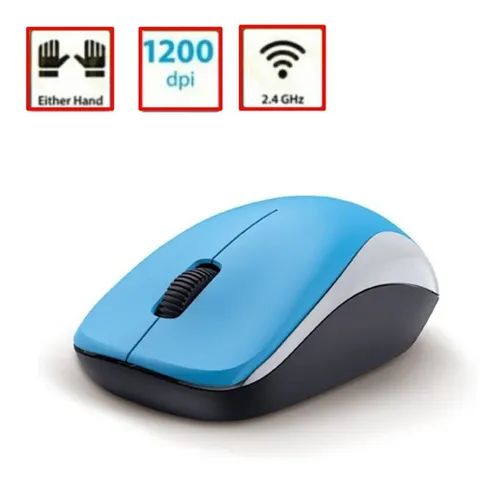 Mouse Genius Inalámbrico Nx-7000 1200 Dpi 2.4 Ghz
