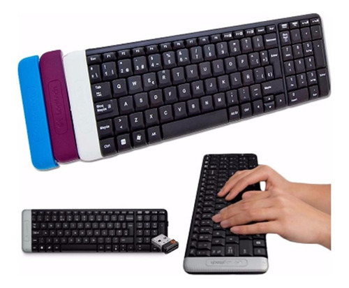 Teclado Logitec Portatil Pequeno Compacto Á Qualquer Lugar