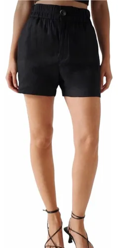 Short Lino Casual Mujer Calce Perfecto Go. By Loreley