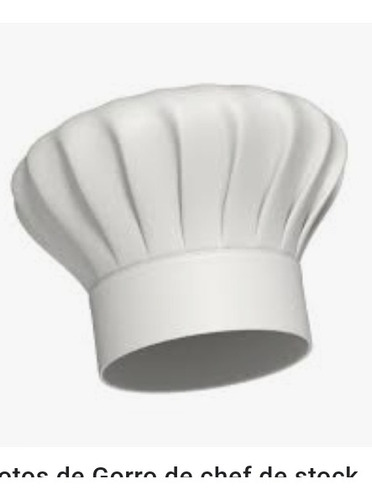 Gorro Sombrero Cheff Chef Niño O Adulto Cocina Disfraz