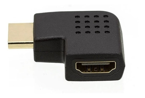 05 Adaptador Emenda Hdmi Femea X Hdmi Macho 90 Graus