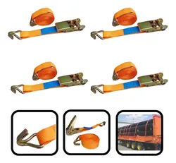 Comprar 4 Conjunto Catraca Amarração C/ Cinta 4,6 Metros 800kg Forte no Mercado Livre