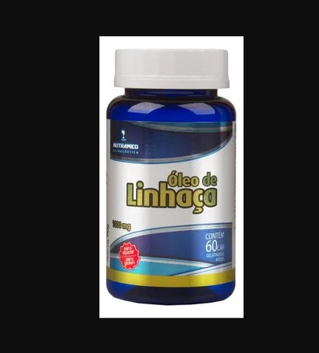 Óleo De Linaza En Cápsulas Nutramed X 60