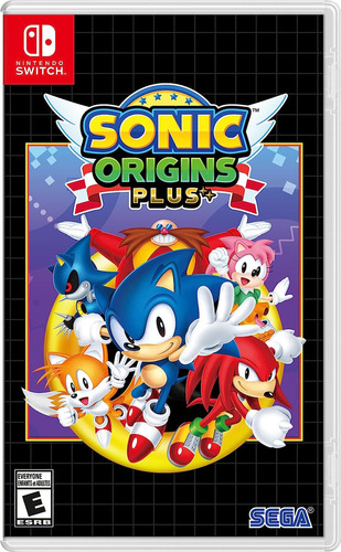 Sonic Origins Plus Nintendo Switch Midia Fisica Novo Br