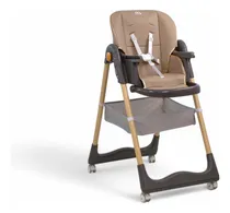 Comprar Silla Comer Bebé Mega Baby Roma Alturas Reclinado Y Plegable Color Beige