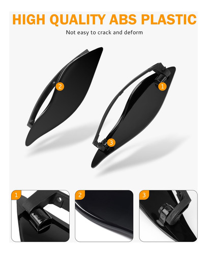 Deflectores De Aire Laterales Ajustables Para Motocicletas N
