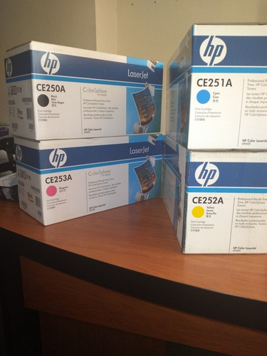 Cartuchos De Toner  Hp Originales Ce250a 