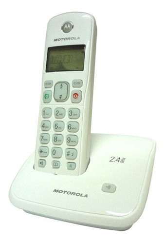 Teléfono Inalámbrico Motorola - Auri3520 White Color Blanco