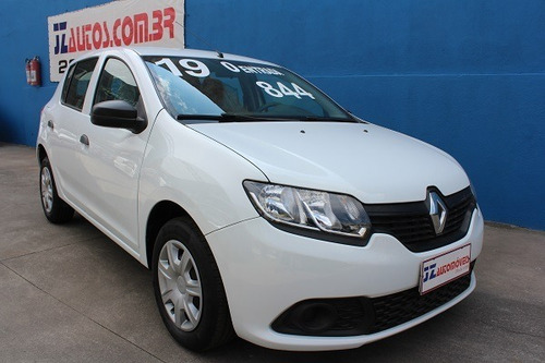 Renault Sandero Authentique 1.0 Carro Bom Financiamento Uber