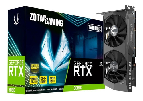 Placa De Vídeo Nvidia Zotac  Gaming Geforce Rtx 3060 Series