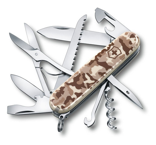 Navaja Victorinox Huntsman Camuflaje Café - Electromundo