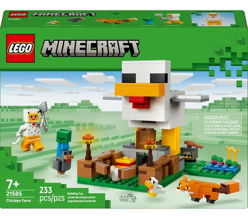 Lego Minecraft 21585 - A Fazenda De Galinhas | MercadoLivre