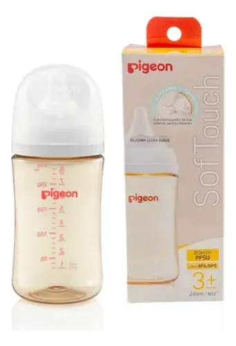 comprar Biberón Softouch Pigeon Ppsu 240ml Color Dorado Ppsu 240 Ml