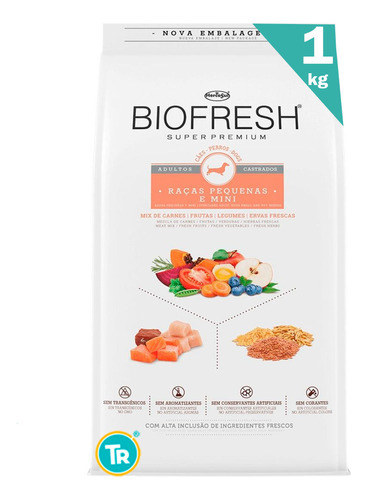 Alimento Biofresh Castrado Raza Pequeñas + Obsequio