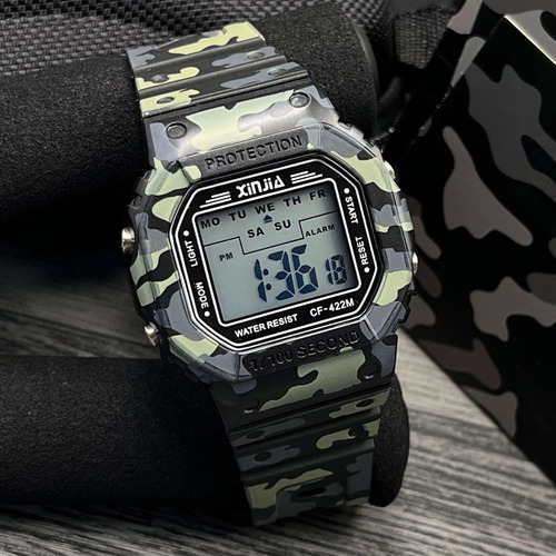 Reloj Xinjia Cf-422  Militar Hora Digital  Original 