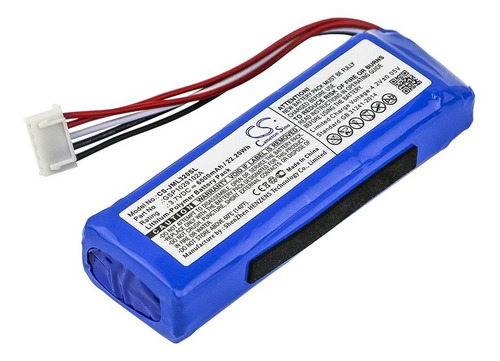 Batería Jml320sl P/ Parlante Portatil Jbl Charge 3 6000mah