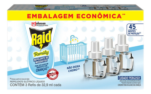  Elétrico  Raid Family 82.23 g 3 u