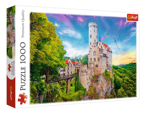 Imagen 2 de 2 de Rompecabezas Trefl Lichtenstein Castle, Germany 10497 de 1000 piezas