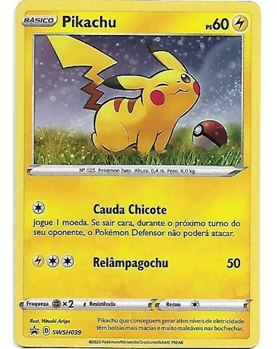 Carta Pokémon TCG Pikachu 1999 - Versão Portuguesa Alhadas • OLX