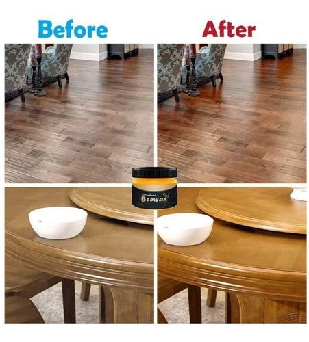 Cera Limpiadora De Pisos Beemax Furniture Care, 4 Unidades.