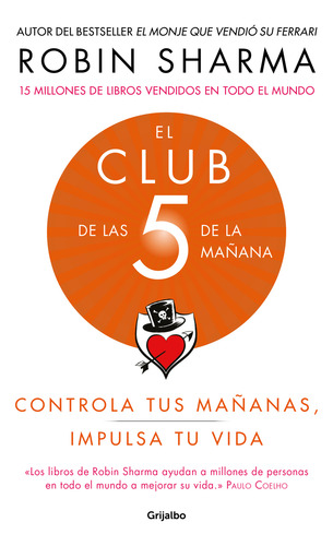 Libro.- El Club De Las 5 De La Mañana. Controla Tus Mañanas,