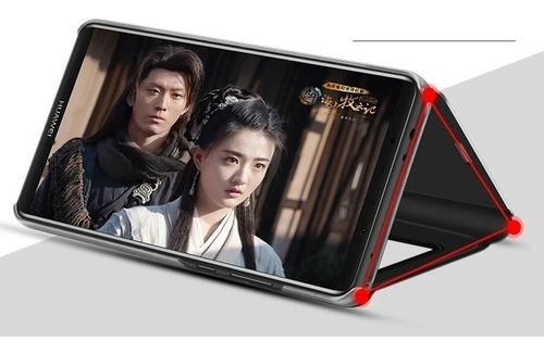 Imagen 5 de 5 de Funda Filp Cover Inteligente Para Huawei P20 Pro Y P Smart