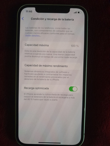 iPhone 12 De 256 Jigas 100 Porciento Batería. 3 Meses Uso