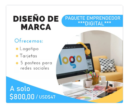 Servicio Diseño Grafico Logo,tarjetas,flyers,diseño Digital