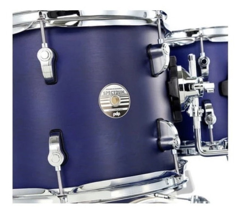 Bateria Con Bombo De 22 Pdp Spectrum Sin Hardware - Color Negro