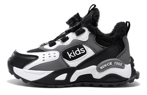 Zapatillas Deportivas De Terciopelo Para Niños En Invierno