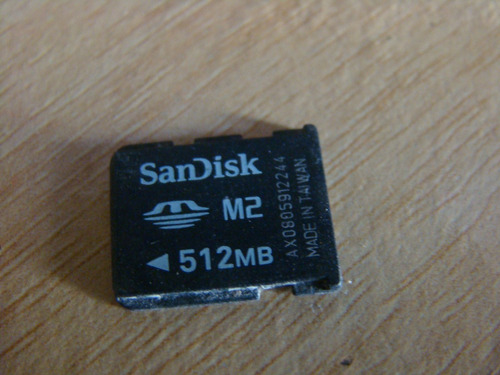 Cartão De Memória Sony Memorystick Micro M2 512mb Sandisk
