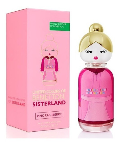 Perfume Benetton Sisterland Pink Rasberry Edt 80ml Mujer-100