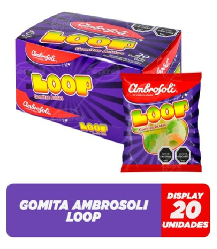 Gomitas Loop (caja Con 20 Unidades)