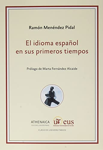Libro El Idioma Español En Sus Primeros Tiempos De Menéndez