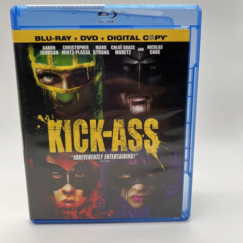 Pelicula Blu-ray - Kick-ass - Un Superhéroe Sin Superpoderes