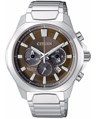 Reloj Hombre Citizen Ca4320-51w Crono Titanio Agen Oficial M