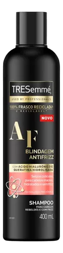 Shampoo Tresemmé Blindagem Antifrizz Frasco 400ml