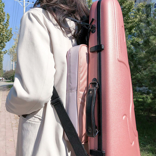 Funda Universal De Fibra De Carbono Para Violín Y Partitura
