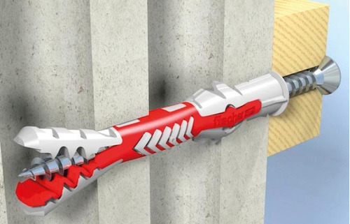 Tarugo Nylon Taco Duopower 10x50 Fischer X 180 Unidades