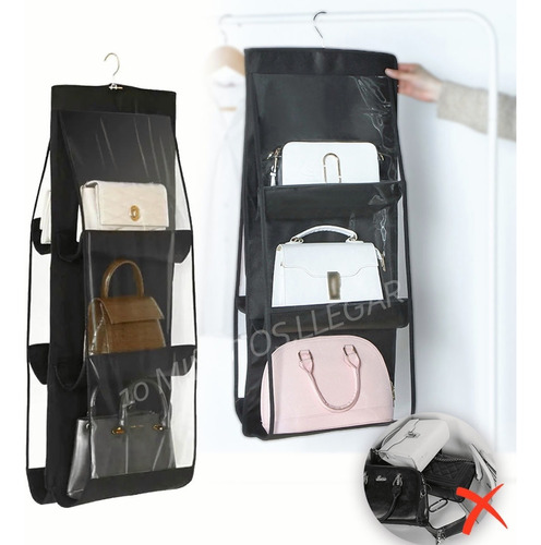 2pcs Organizador Bolsos Colgantes Cubierta Soporte Almacenam