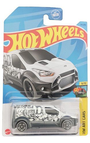 Hot Wheels Ford Transit Connect Hw Art Cars 6/10