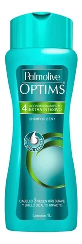 comprar Shampoo Palmolive Optims 2 en 1 Nivel 4 Acondicionamiento Extra Intensivo 1 Litro