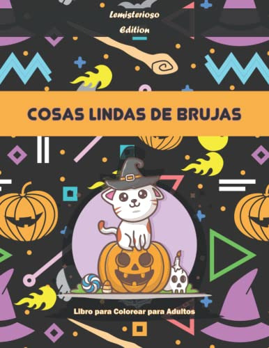 Libro De Colorear Cosas Lindas De Brujas: Cosas Lindas De Br