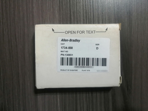 Allen Bradley 1734-ib8 Digital Input 24vcd